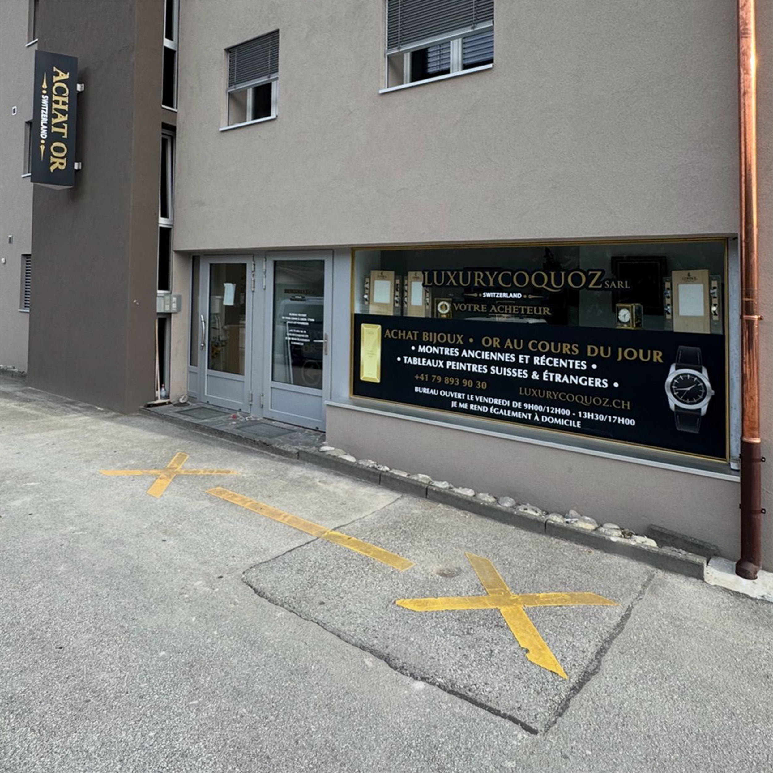 Luxury coquoz Achat or Valais