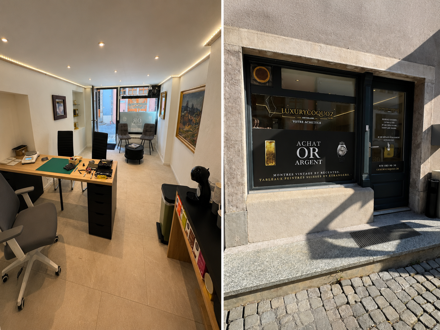 Photo du point de vente Luxury Coquoz Monthey bientôt disponible