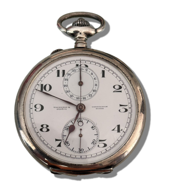 Montre vintage suisse de luxe présentée en gros plan, avec cadran détaillé et boîtier soigné.